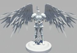 审判天使maya模型