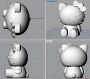hello kitty-3D打印文件