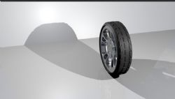 汽车轮胎maya2016模型