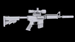 M4A1高精度max模型