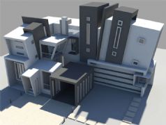 maya个性房屋设计