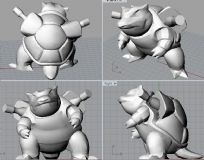 水战龟3D打印文件