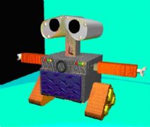 《机器人总动员》瓦力设计maya制作