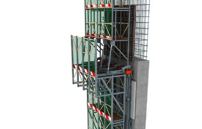 爬模体系,跳模,爬架max模型,细节很多