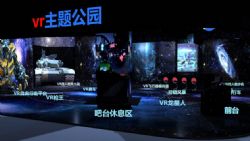 VR展厅maya模型