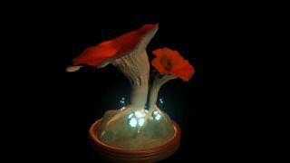 巨型蘑菇maya模型