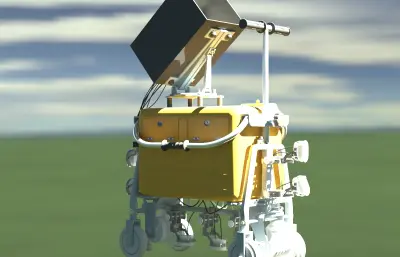 超真实的gct-8c钢轨探伤仪max模型