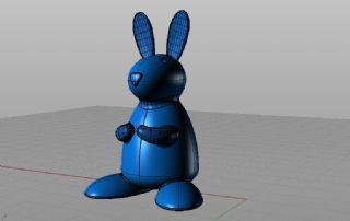 兔子,3D打印文件