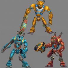 伊索罗机器人战士升级版3种形态,带动画
