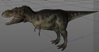 Tyrannosaurus暴龙C4D模型