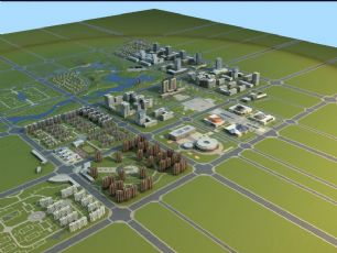 城市规划专用模型(网盘下载)