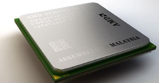 AMD CPU处理器模型,含材质贴图