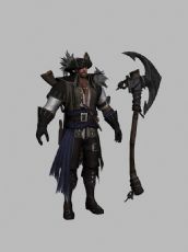斧头海盗船长,高画质游戏角色