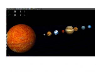 太阳系八大行星+太阳maya模型