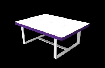 儿童玩具桌体验桌max模型