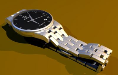 binger宾格手表腕表maya模型