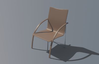 休闲椅,餐椅模型