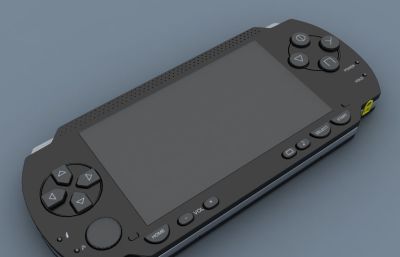 掌上PSP游戏机max模型