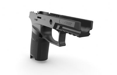 p250手枪枪托模型