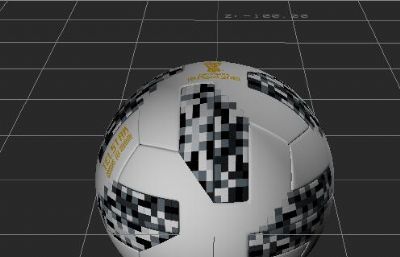 2018世界杯足球电视之星Telstar模型