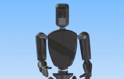 机器人管家,家庭服务机器人stl模型