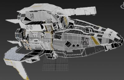 未来远航飞行器战舰,拼装飞机模型