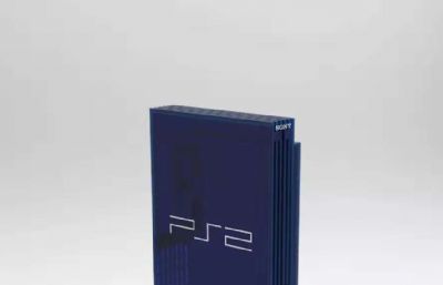 PlayStation2,ps2家用主机模型