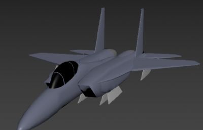 F-15飞机max2018模型