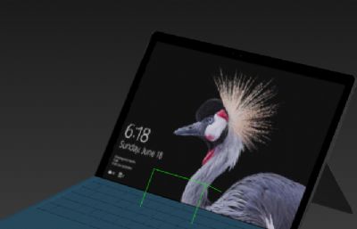 Surface pro触摸屏笔记本电脑max模型