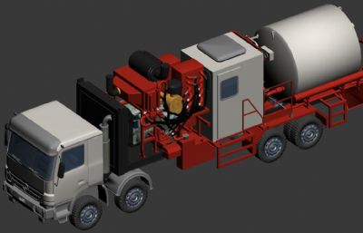 液氮泵车max模型