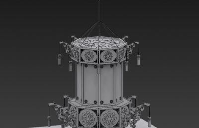灯笼,宫灯max2015模型