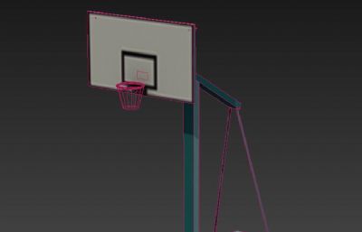 篮球架简单模型