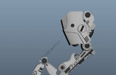 maya机械臂模型,机械手