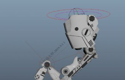 maya机械臂模型,机械手
