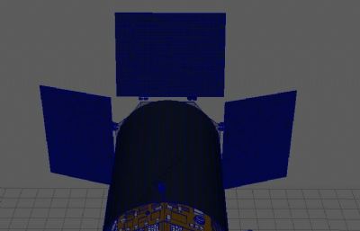 maya卫星模型,redshift渲染