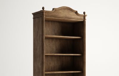 古典木制书柜