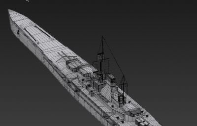 战列舰,军舰max2015模型