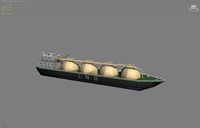 LNG运输船max模型