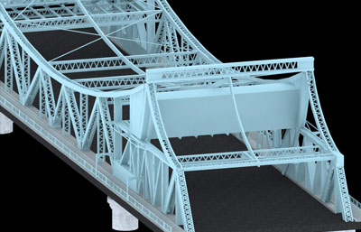 天津解放桥max模型