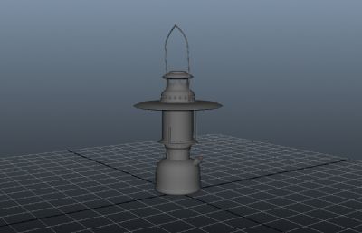 油灯,马灯maya模型