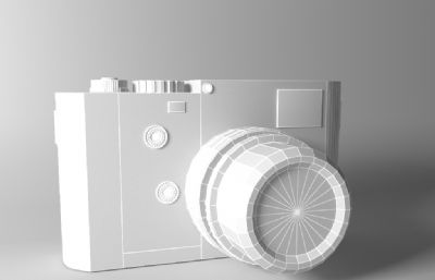 照相机3D模型
