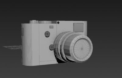 照相机3D模型