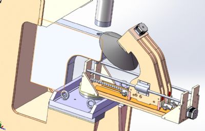 多轴圆锥冲床3D数模图纸 Solidworks设计 附IGS,STL格式