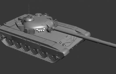 T-72主战坦克MAX模型