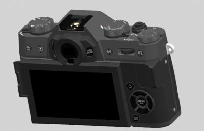富士相机XT20 1:1精模STP模型