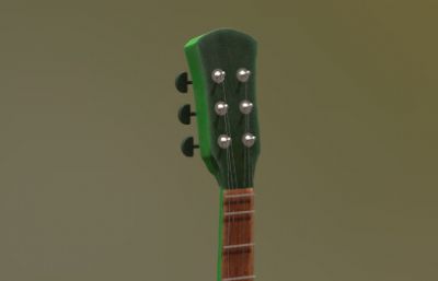 吉他高模MAX模型