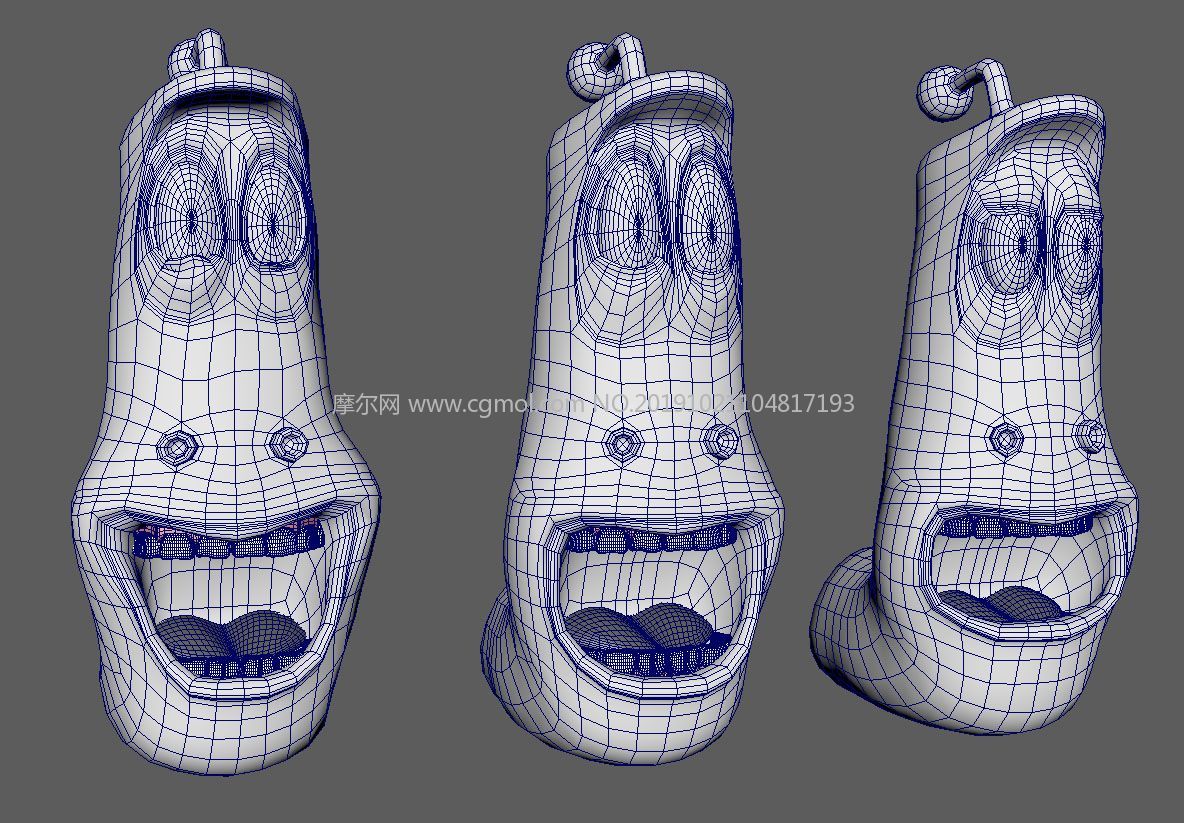 爆笑的虫子maya模型