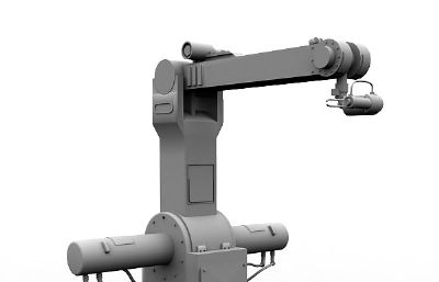 机械手臂,机械臂操作台3D模型