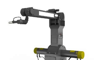 机械手臂,机械臂操作台3D模型