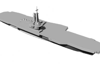 女皇号航空母舰STL模型